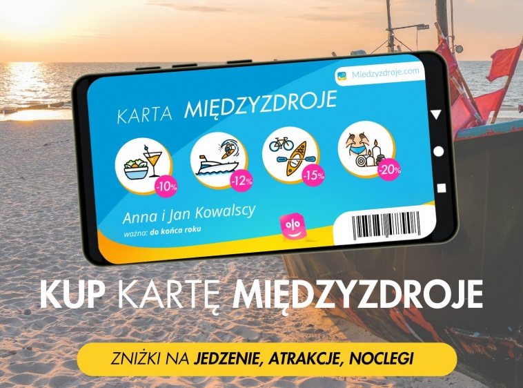 KUP KARTĘ MIĘDZYZDROJE 